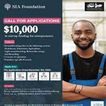 SIA Foundation’s Startup Foundry