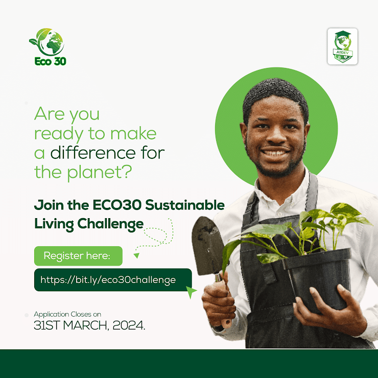ECO30 Sustainable Living Challenge