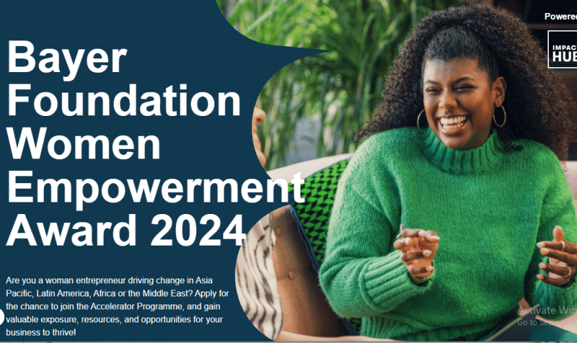 Bayer Foundation Women Empowerment Award