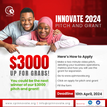 Innovate Pitch and Grant