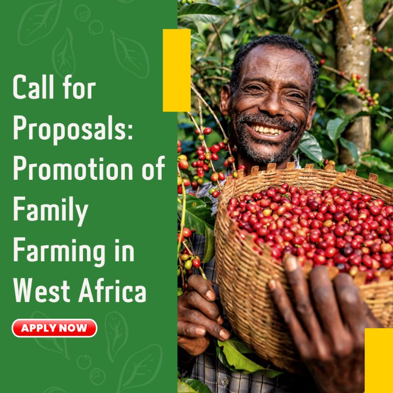 Call for projects Promotion of family farming in West Africa – Pafao ...