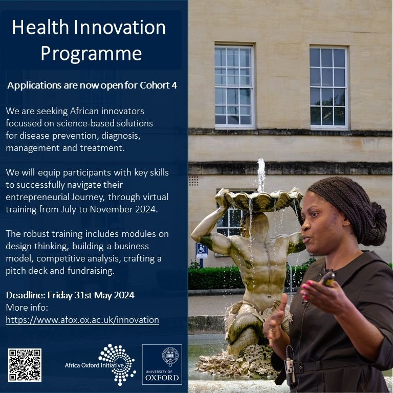 Africa Oxford Health Innovation and Entrepreneurship Scheme