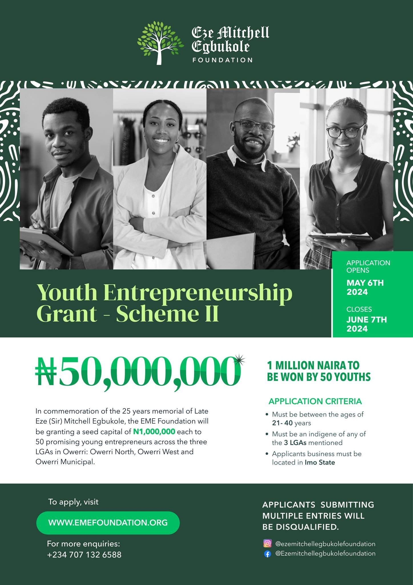 EME Foundation Youth Entrepreneurship