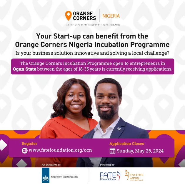 Orange Corners Nigeria Incubation