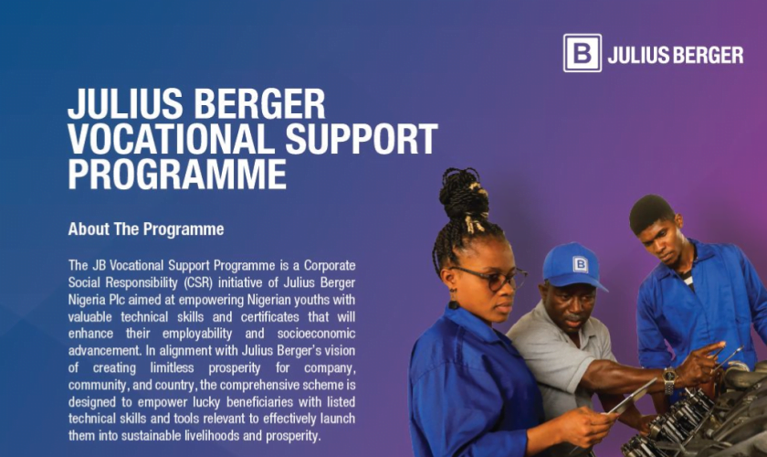 Julius Berger Vocational Support Program