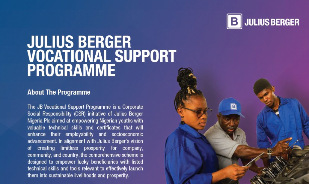 Julius Berger Vocational Support Program