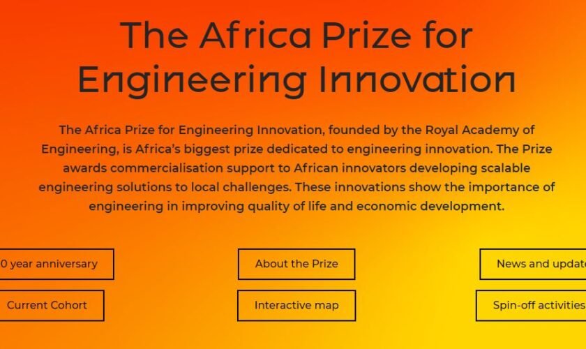 Africa Prize for Engineering Innovation