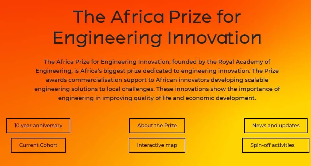 Africa Prize for Engineering Innovation