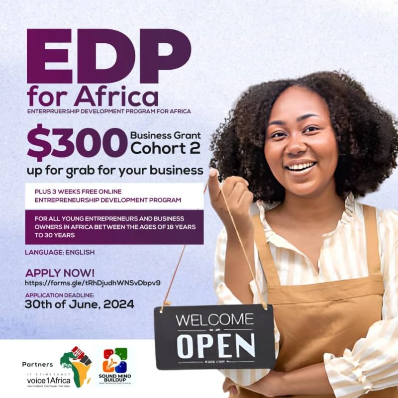 EDP for Africa Business Grant