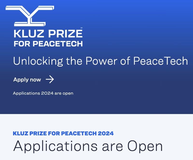 Kluz Prize for PeaceTech