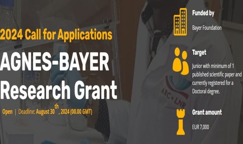 AGNES-BAYER Science Foundation Research Grant