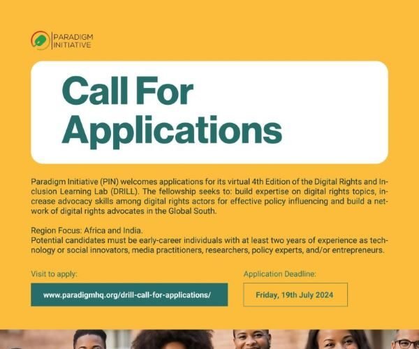 Digital Rights and Inclusion Learning Lab (DRILL) Fellowship