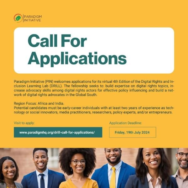 Digital Rights and Inclusion Learning Lab (DRILL) Fellowship