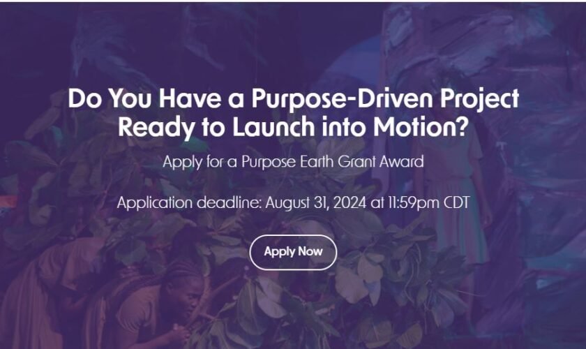 Purpose Earth Grant