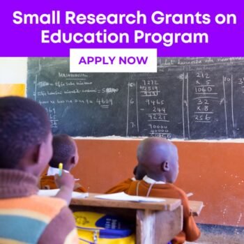 Spencer Foundation Small Research Grants on Education Program