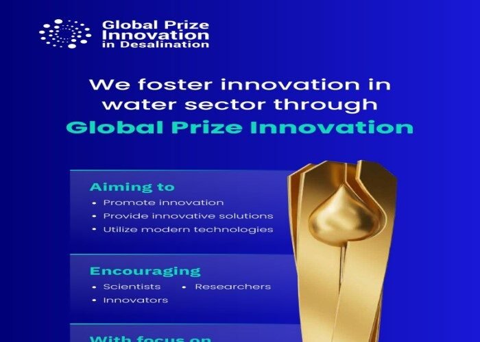 Global Prize for Innovation in Water Desalination