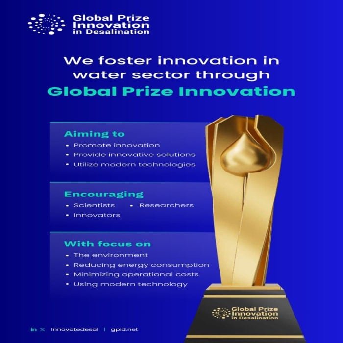 Global Prize for Innovation in Water Desalination