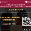 African Union CIEFFA Online Capacity Building Training