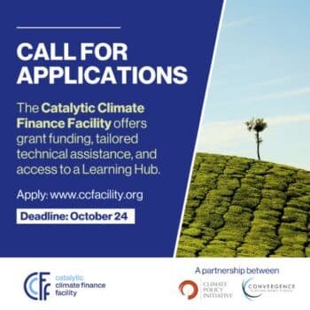 Catalytic Climate Finance Facility