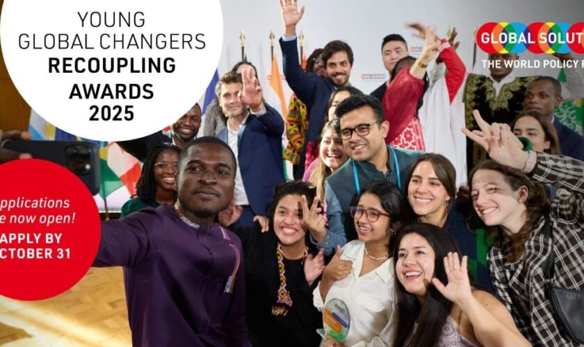 Young Global Changers Recoupling Awards