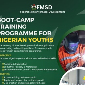 Federal Ministry of Steel Bootcamp Training Program