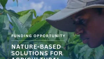 Nature-Based Solutions for Agricultural Resilience Window