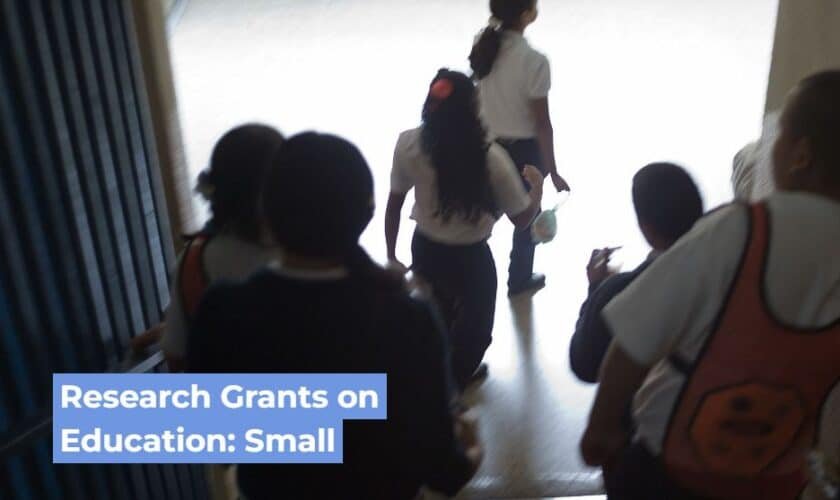 Spencer Foundation Small Research Grants