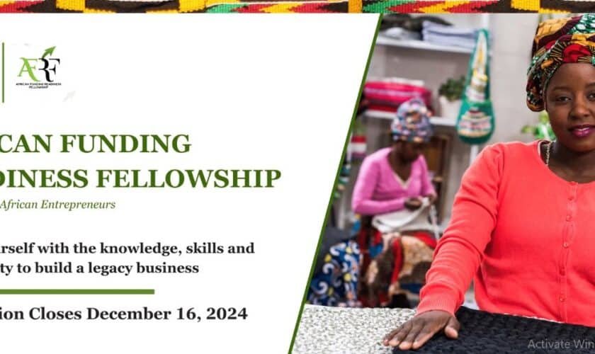 Africa Funding Readiness Fellowship