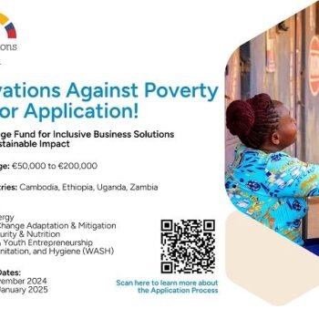 Innovations Against Poverty (IAP) Challenge Fund