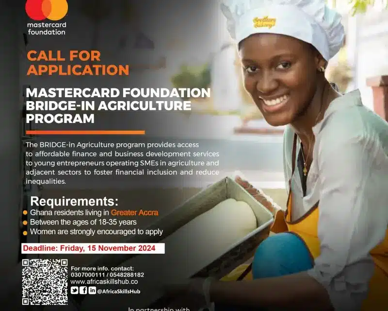 Mastercard Foundation BRIDGE-in Agriculture
