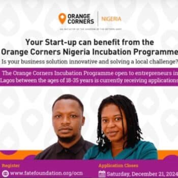 Orange Corners Nigeria Incubation Programme