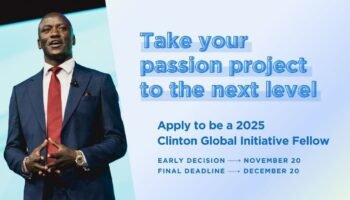 Clinton Global Initiative Fellowship