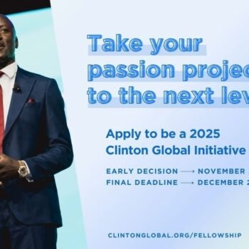Clinton Global Initiative Fellowship