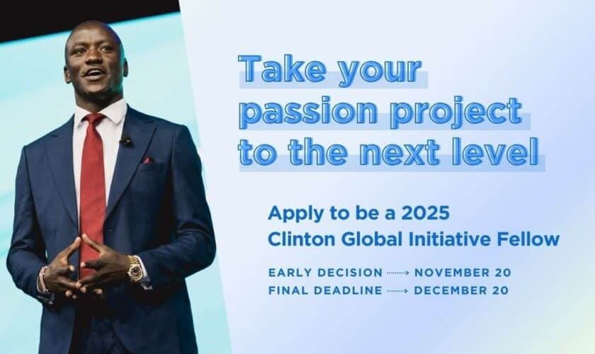 Clinton Global Initiative Fellowship