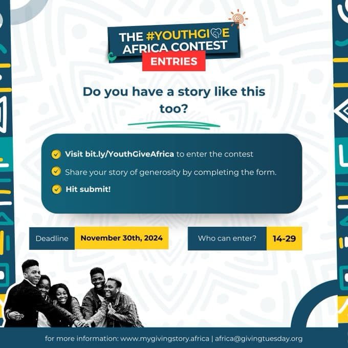 #YouthGive Africa Contest