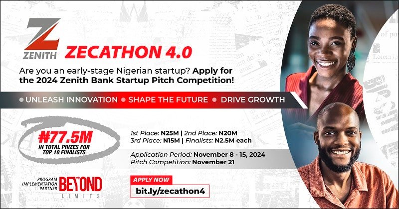 Zenith Bank Startup Pitch Competition