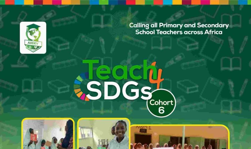 AIIDEV Africa Teach4SDGs Program
