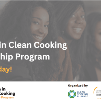 Women in Clean Cooking Mentorship Program