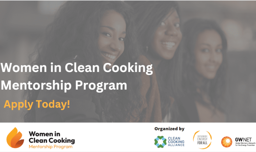 Women in Clean Cooking Mentorship Program