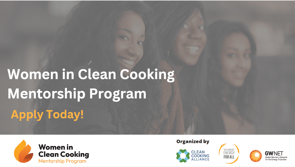 Women in Clean Cooking Mentorship Program