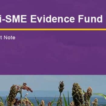 Agri-SME Evidence Fund