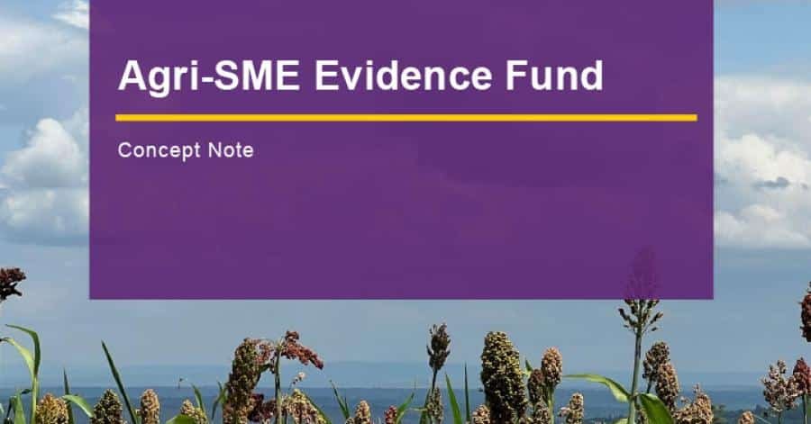 Agri-SME Evidence Fund