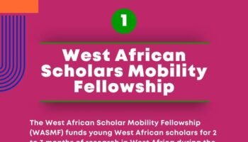 West African Scholar Mobility Fellowship
