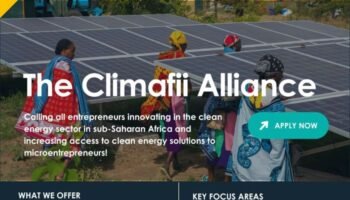 Climate and Finance Innovations (ClimaFii) Alliance