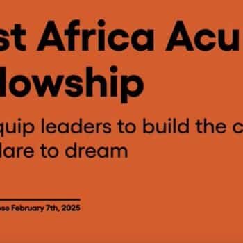 East Africa Acumen Fellowship