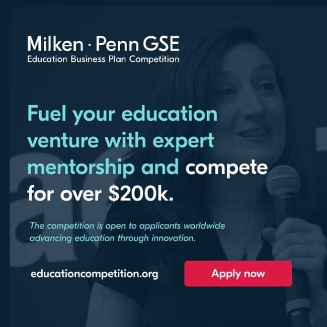 Milken-Penn GSE Education Business Plan Competition