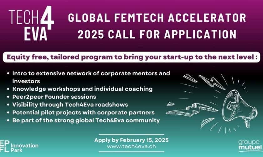 Tech4Eva Global Femtech Accelerator