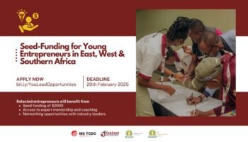 YouLead Africa Seed-Funding for Young Entrepreneurs