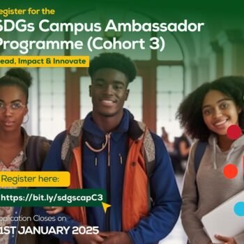 sdgs campus ambassador programme cohort 3