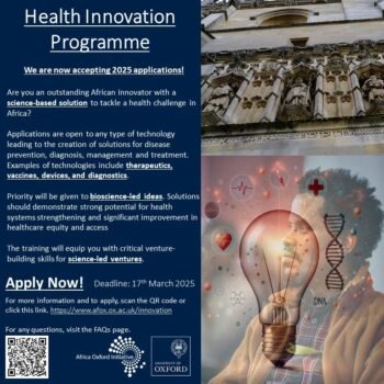 Africa Oxford Health Innovation Programme